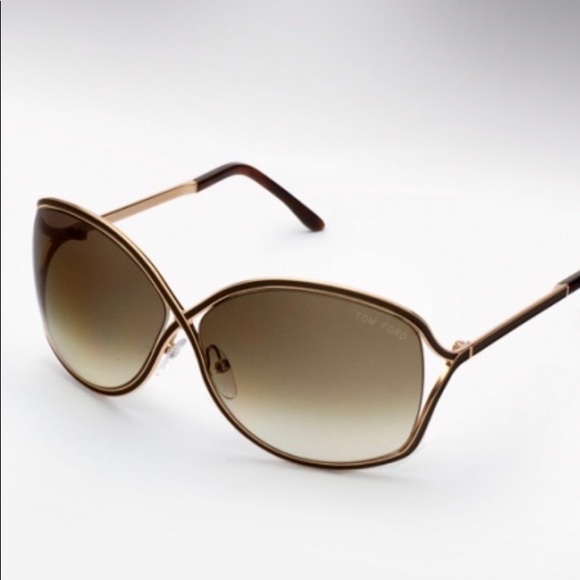 Tom Ford Rickie Sunglasses in Brown/Taupe